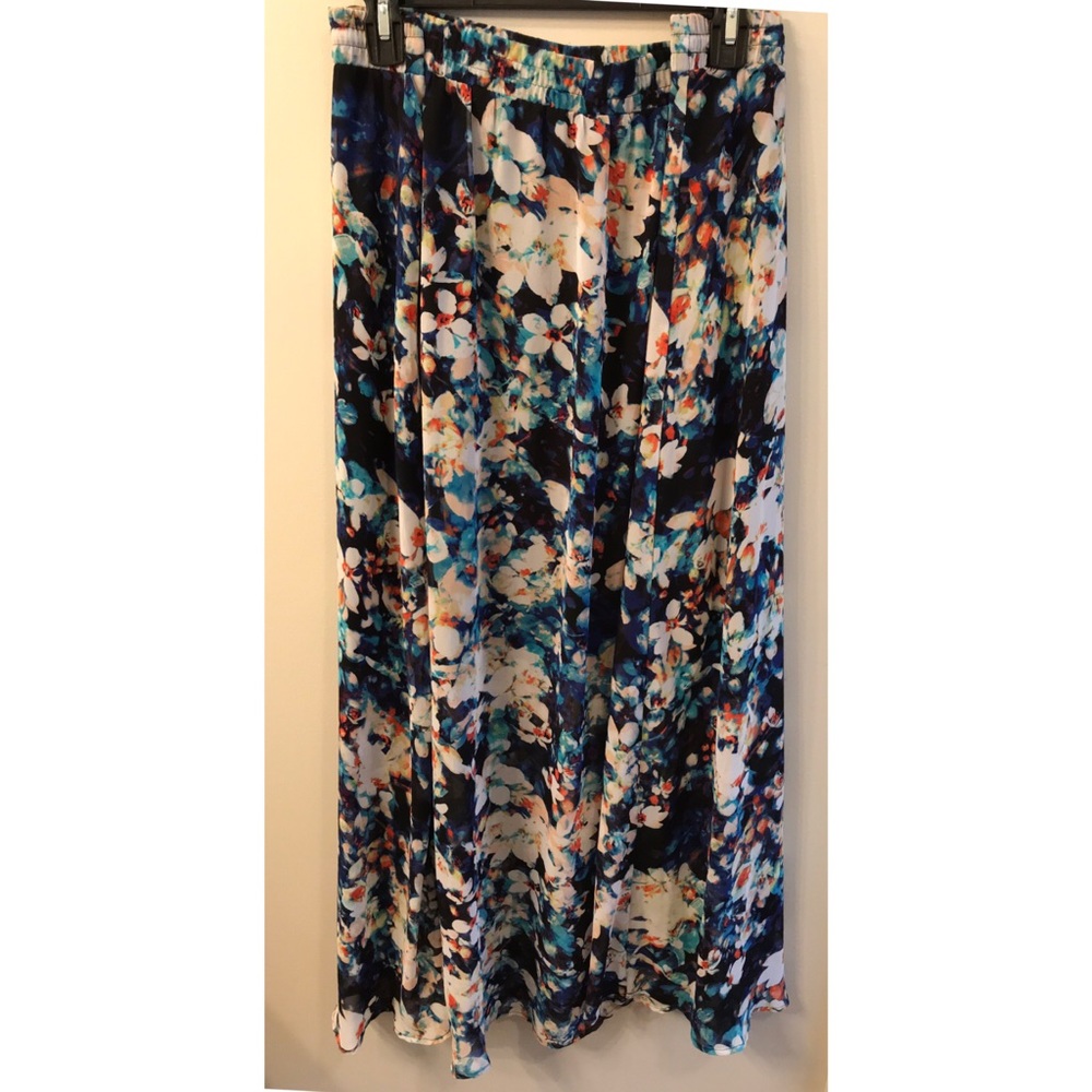 Plus Size loose high low skirt